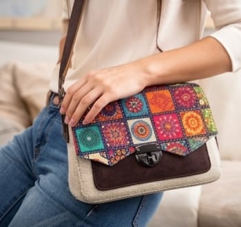 Stylish Boho Printed Sling Bag for Women | Trendy Crossbody Handbag (Pack of 1) | Casual Shoulder Bag