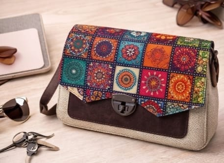 Stylish Boho Printed Sling Bag for Women | Trendy Crossbody Handbag (Pack of 1) | Casual Shoulder Bag
