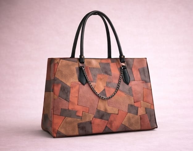 Tanira Stylish Textured Handbag for Women | Premium Office Tote Bag (Pack of 1) | Large Capacity Shoulder Bag